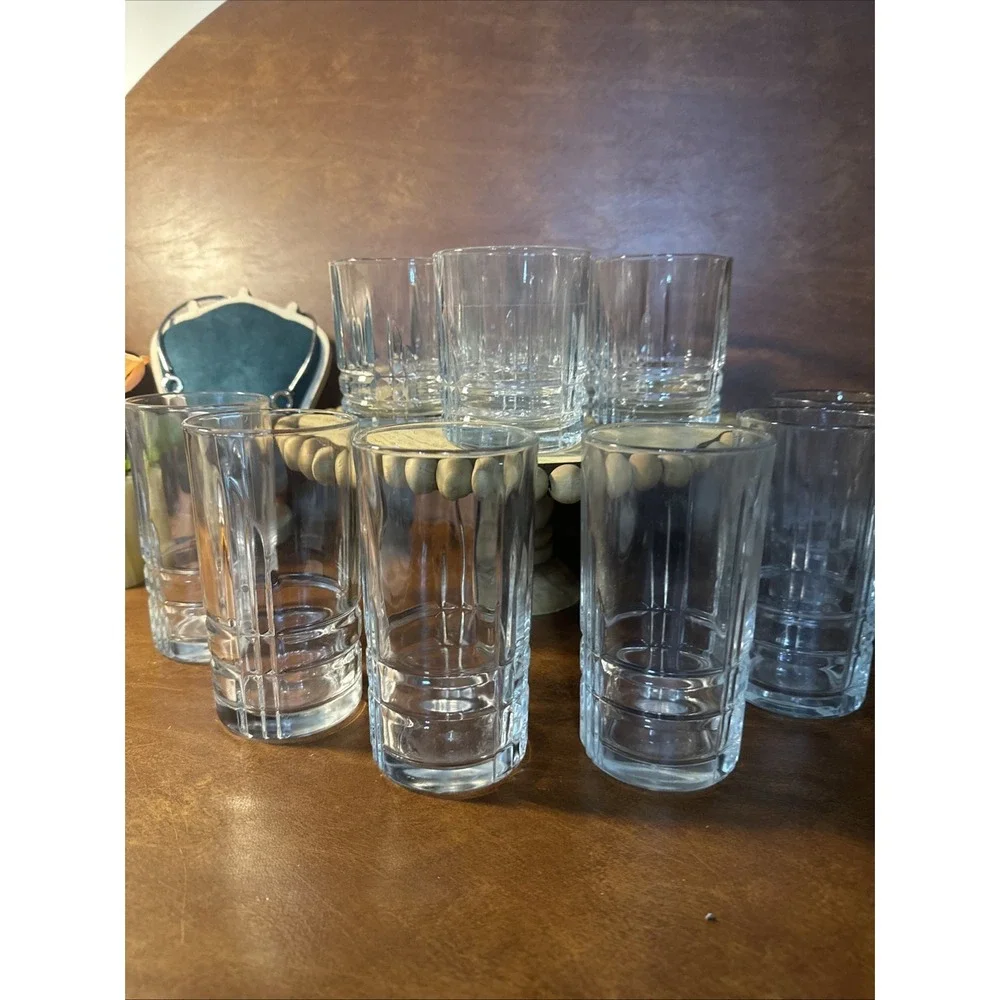crystal d'arques durand highball water glasses Set Of 6